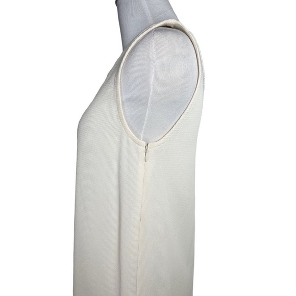 Rebecca Minkoff Ivory Lace Insert Sleeveless Dress - Picture 3 of 10